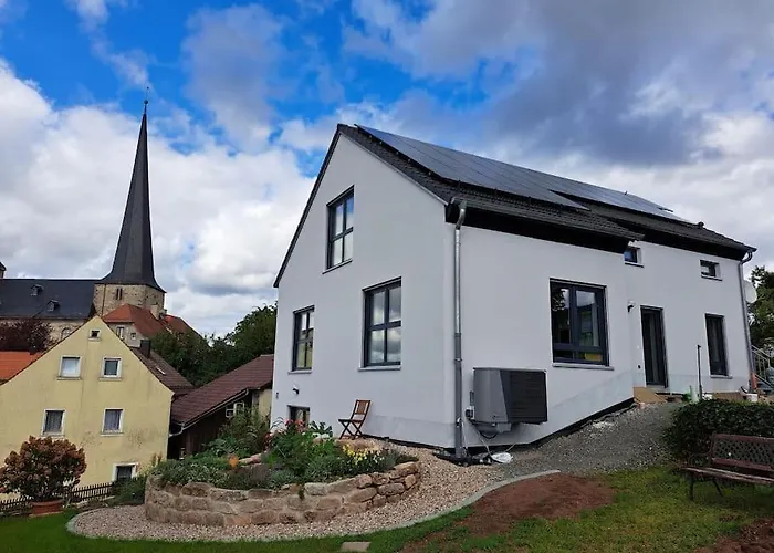 Juliane`s Panorama-domizil In Nemmersdorf Appartamento *